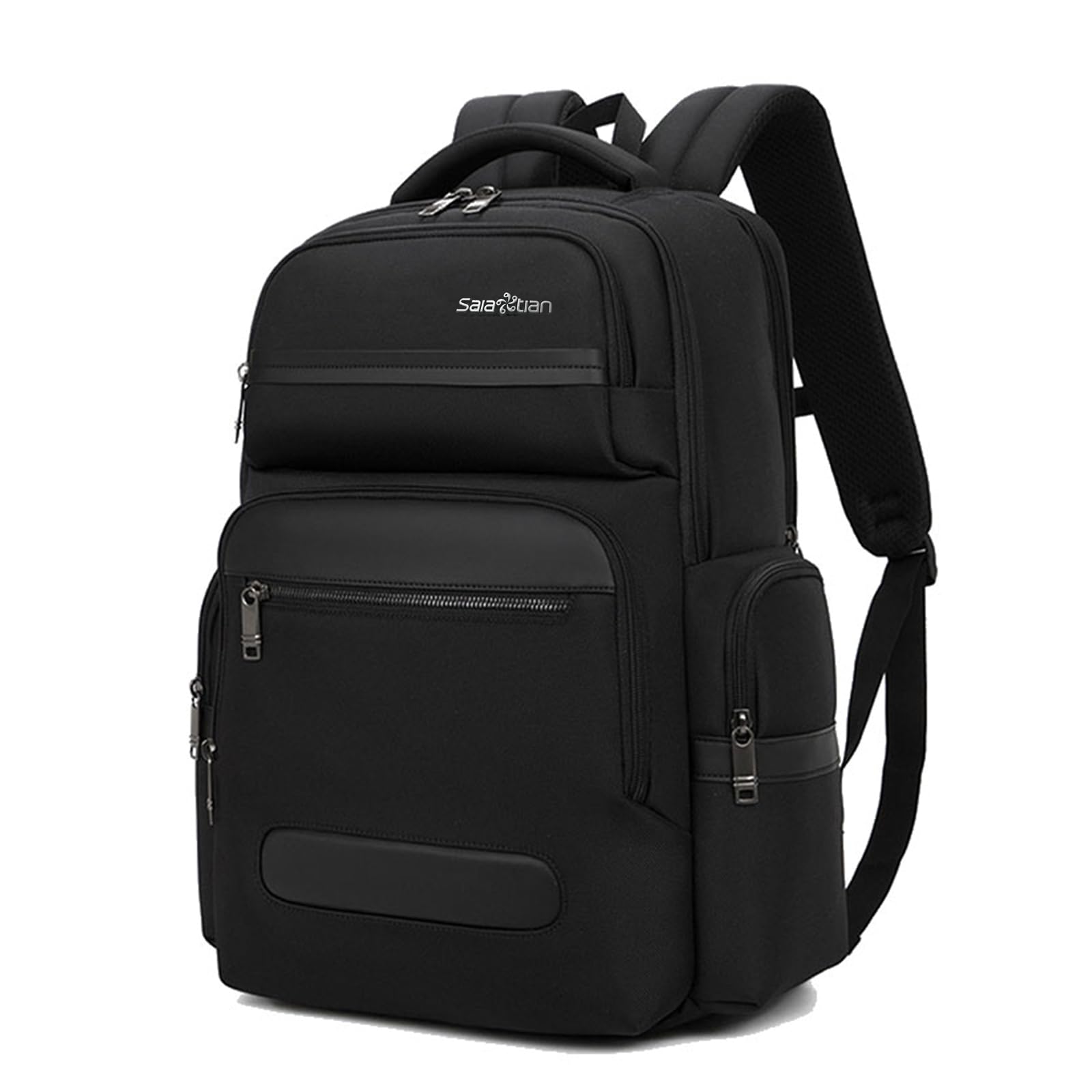 SAIA TIAN Professional Business Backpack for Men,15.6inch Laptop Compartment with Anti-Theft Zipper,Waterproof Travel Backpack for Office&Commute,