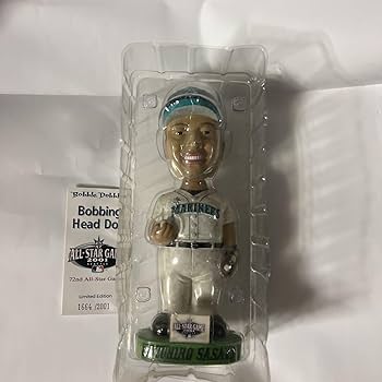 【Bobble Head】イチロー & 佐々木主浩 2001オールスター ホーム Amazon.co.jp: 2001体のみ佐々木主浩 大魔神 ボブルヘッド マリナーズ