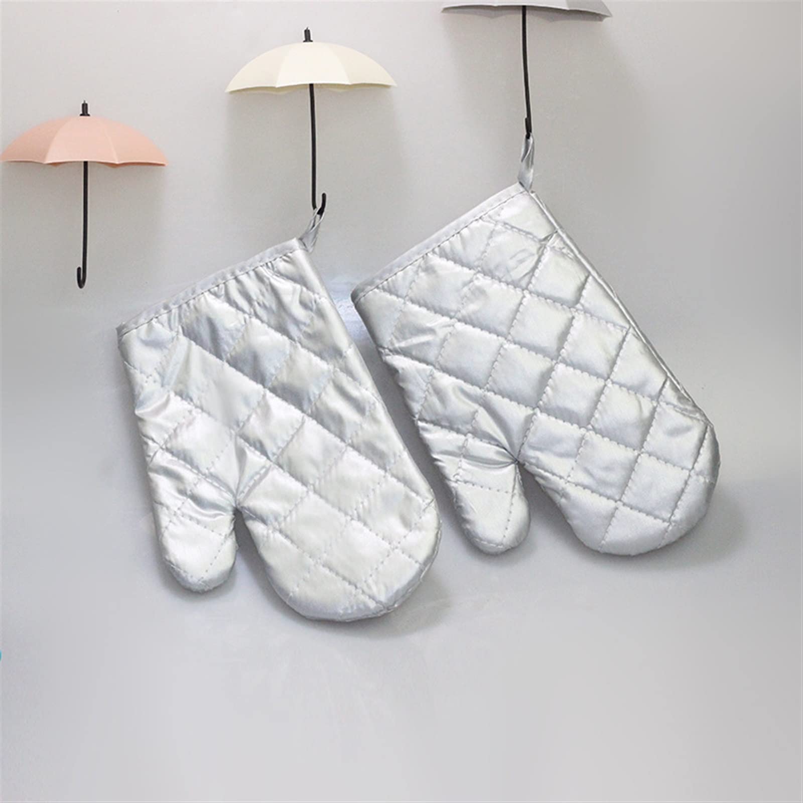Gants de Cuisine en Coton for Micro-Ondes, isolants, Anti-brûlures, for la Cuisson, la Vaisselle, Le Four, la Maison