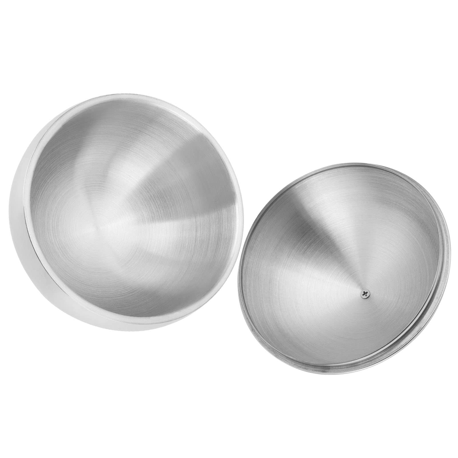 Seau à Glaçons Isotherme Double Paroi en Acier Inoxydable 2L avec Couvercle et Pince, Ice Bucket pour Champagne Vin Cocktail, Accessoire Bar pour Fêtes Mariages BBQ