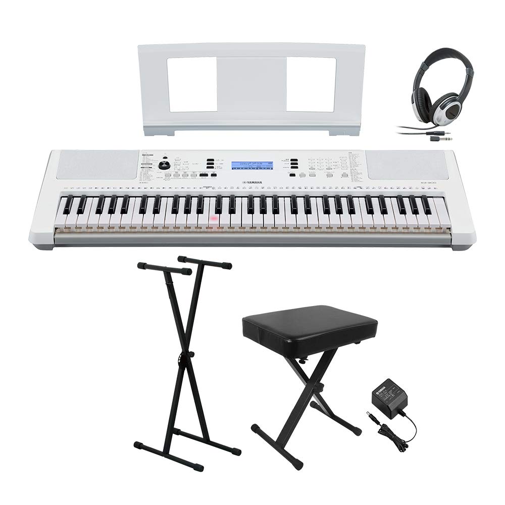 Amazon | YAMAHA EZ-300 Xスタンド・Xイス・ヘッドホンセット 光る鍵盤