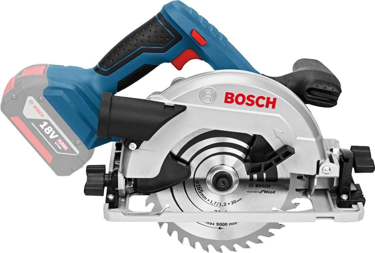 Bosch Professional 18V System Combo Kit: GSR 18V-28 + GST 18V-LI S + GWS 18-125 V-LI + GKS 18V-LI + GSA 18V-LI C (inkl. 3x 4.0Ah Akku, Schnellladegerät GAL 18V-40, Werkzeugtasche)