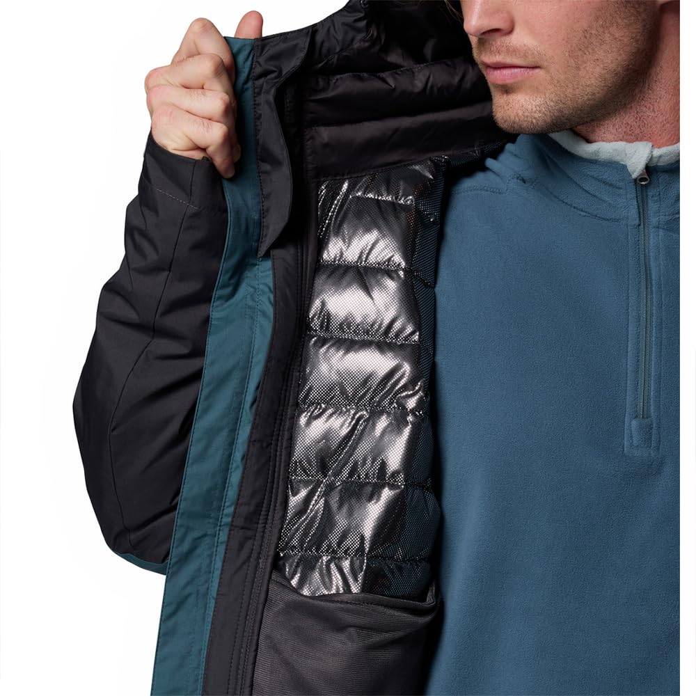 Columbia Point Park Interchange Jacket Abrigo de invierno 3 en 1 intercambiable Hombre (Pack de 1)