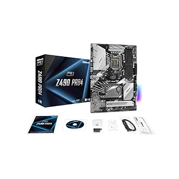 マザーボード ASRock Z490M PRO4 /microATX/LGA1200 ASRock Z490M PRO4 Supports 10 th Gen Intel® Core™ Processors