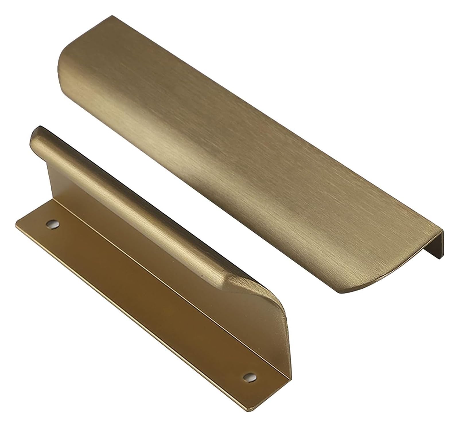 LQZAXSRDR Concealed Drawer Handles, Aluminum Alloy Concealed Cabinet Handles Multicolor 80-400mm(OneColor,Length 300mm)