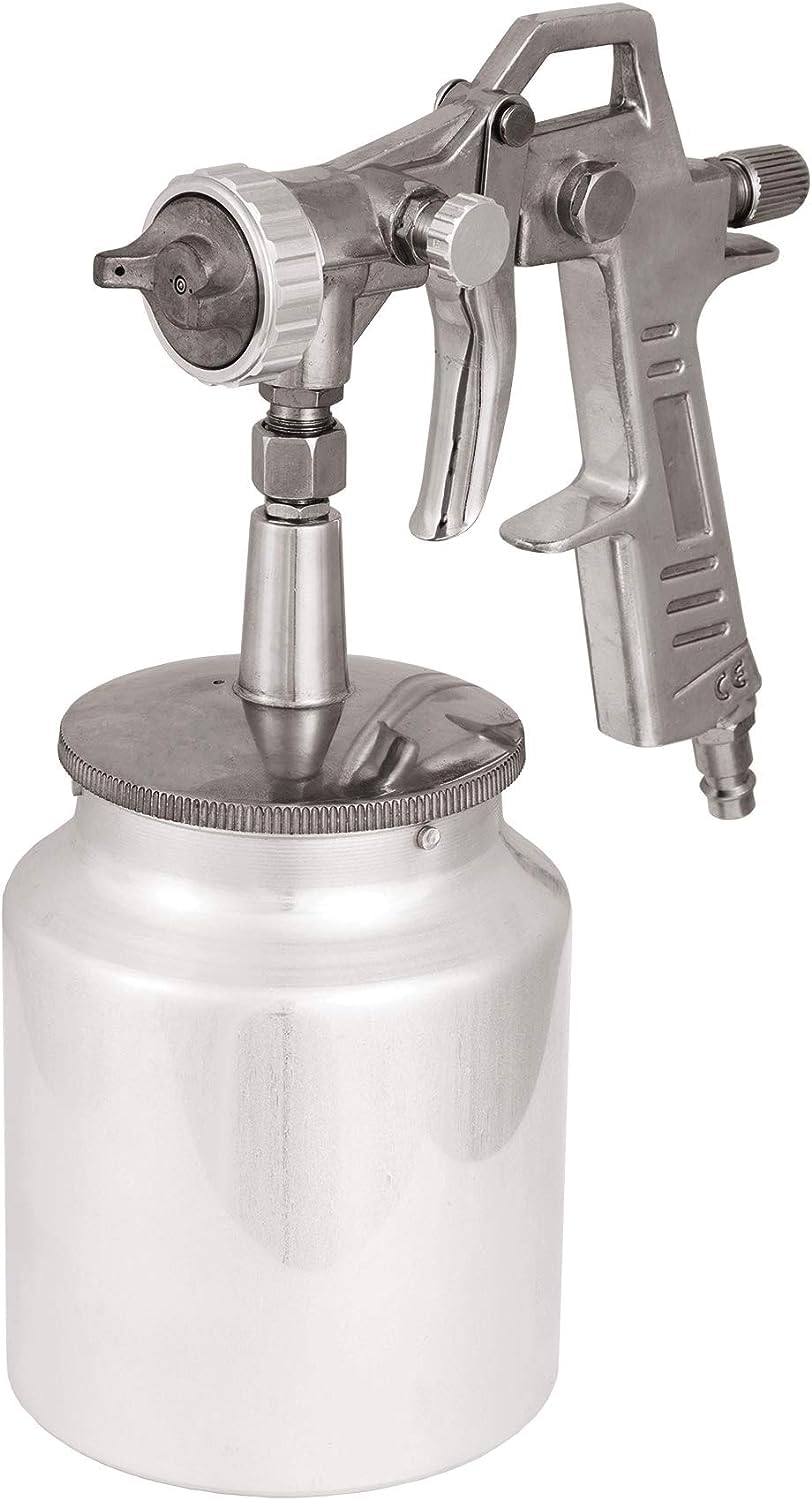Originale Einhell Aerografo Per Compressore Con Serbatoio (Ad Aspirazione, Pressione Esercizio 3-4 Bar) - 4