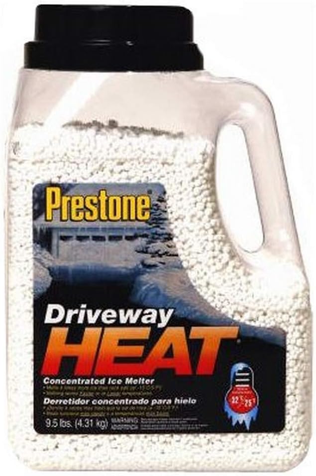 Scotwood Industries 9.5J-HEAT Prestone Driveway Heat Concentrated Ice Melter, 9.5-Pound