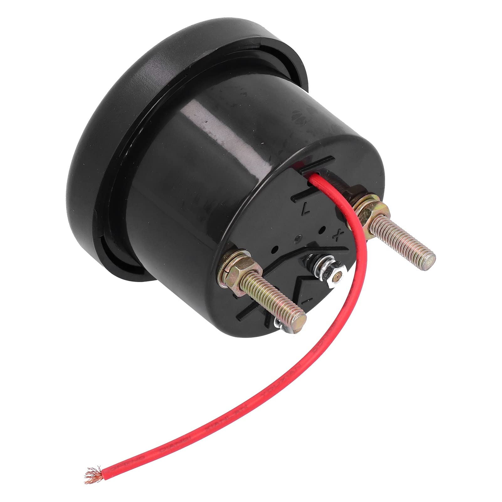 Voiture Jauge de Tension Moteur, Voltmètre Universel de Voiture, 12 V, 52 mm étanche IP67, Panneau De Voltmètre à Affichage Numérique LED avec Voyant Lumineux, pour Bateau, Moto, Voiture