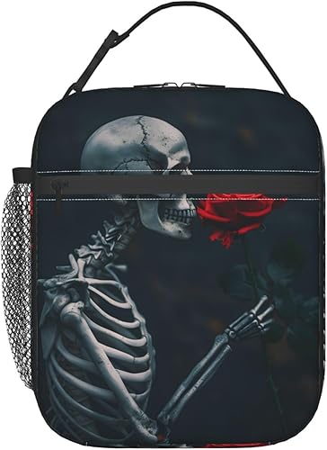 Miniatura 11 de Lonchera térmica para niños y niñas, lonchera reutilizable para la escuela, oficina, trabajo, picnic, viajes, lonchera de oso negro Lunch Box