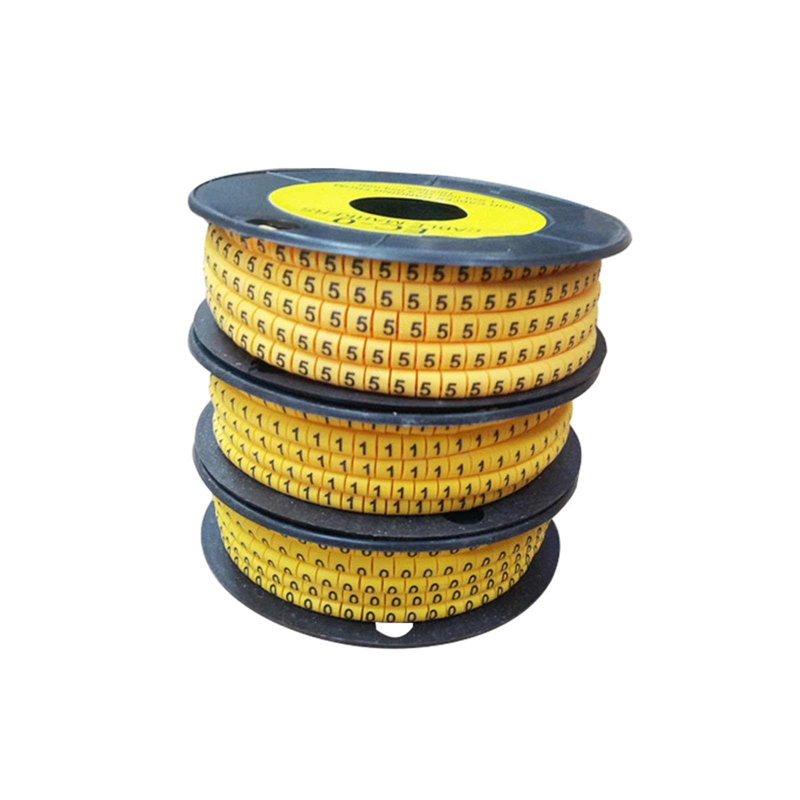 Kit marcador de cable números 0-9, varios tamaños
