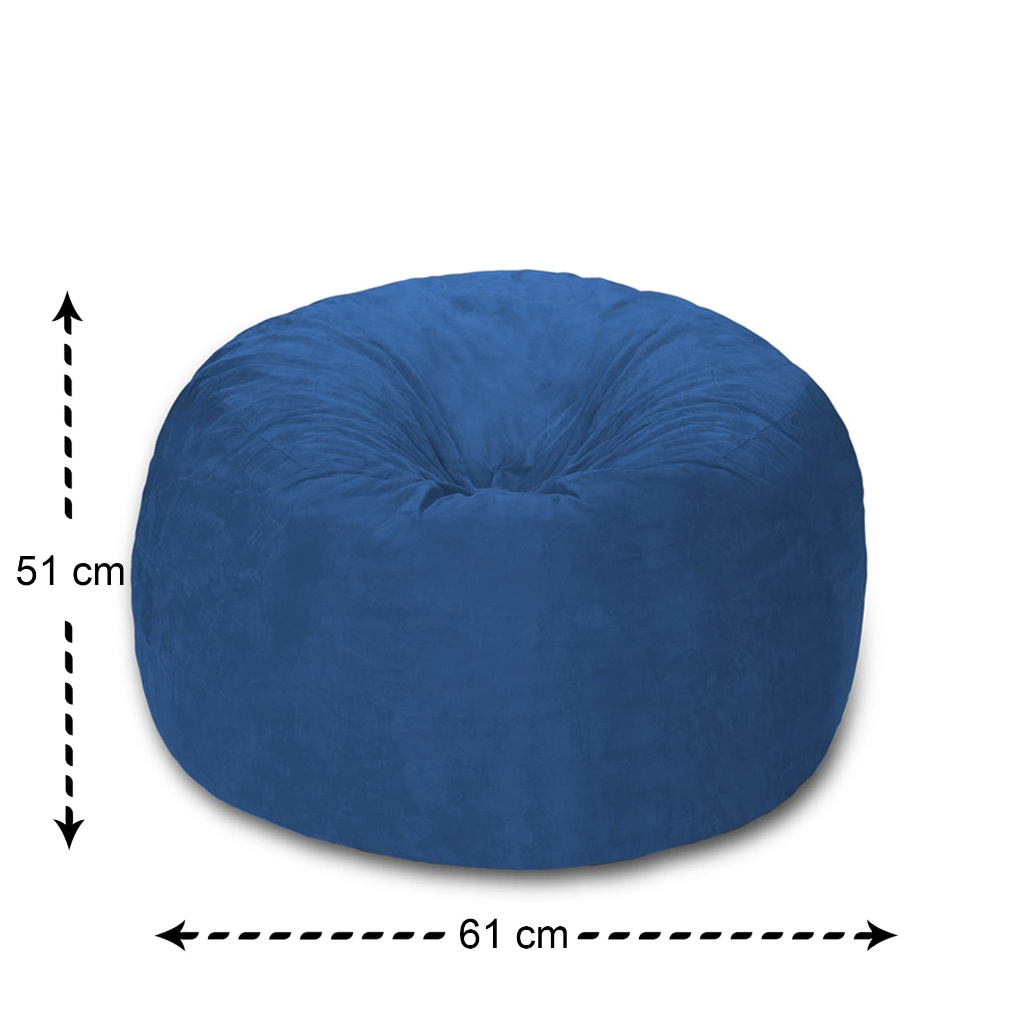 ソファサック(Sofa Sack)ウルトラソフト クッションチェアロイヤルブルー Amazon.com: Sofa Sack Bean Bag Chair - Plush, Ultra Soft