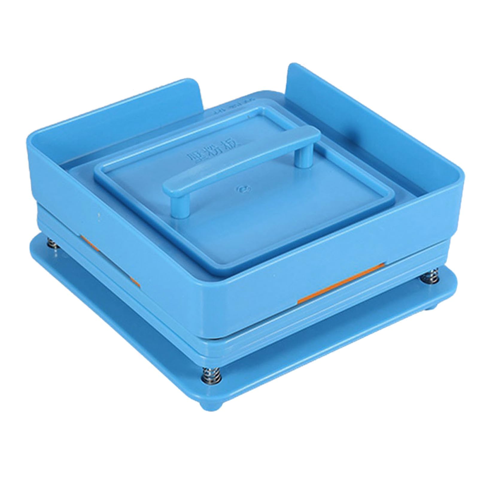 Ejoyous Riempitrice di Capsule 100 Fori (00#), Riempitrice per Capsule Facilmente e Rapidamente Manuale Senza Parabola per Polvere per Clinica Ospedaliera, Blu
