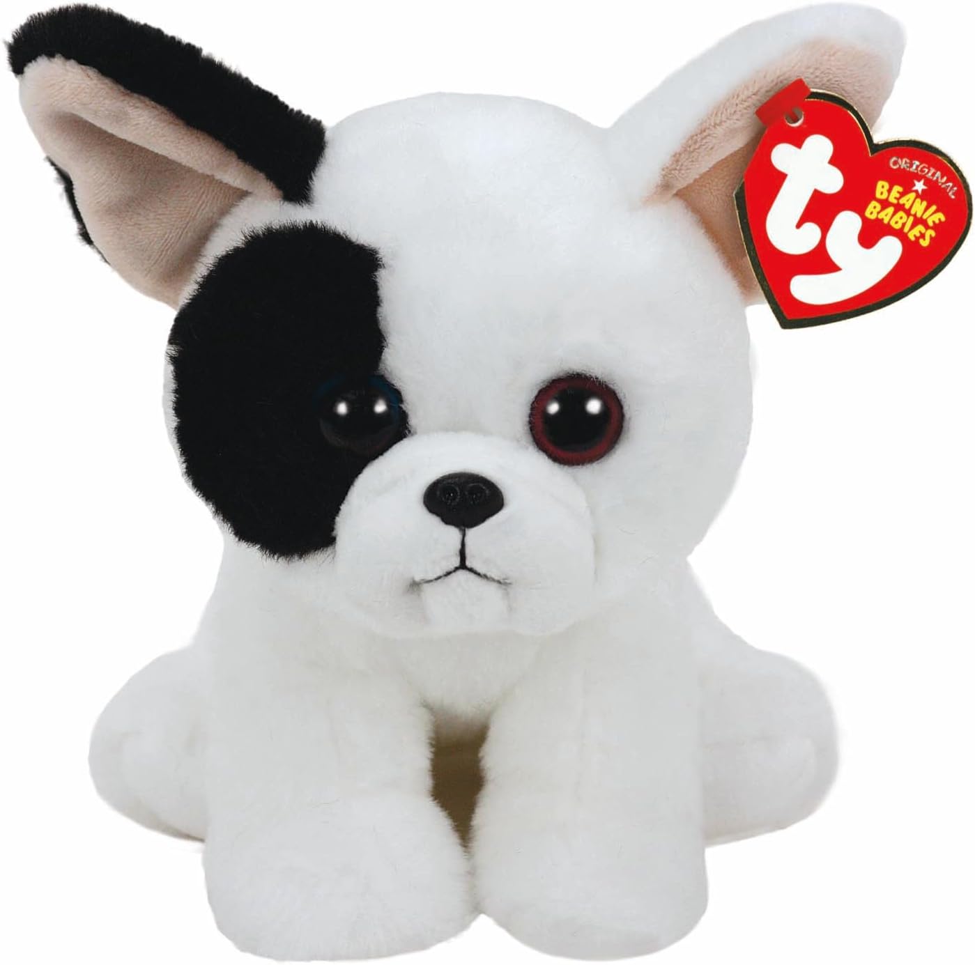 TY Toys 41203 French Bulldog Marcel Dog Beanie Babies, Multicolored, 15 cms high