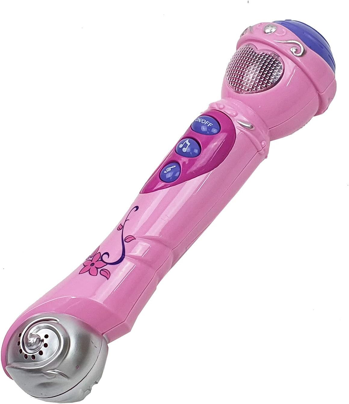 Spiel AG Karaoke microphone with music songs and light effects BigaMart