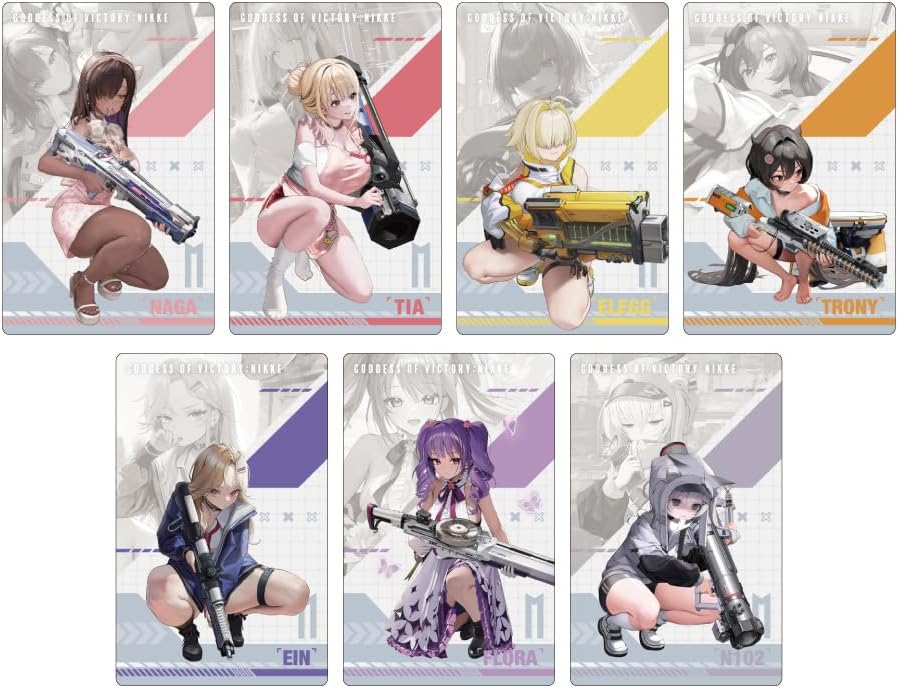 Goddess of Victory: Nikke Gun Girl Metal Card Collection Vol. 3 Box Set