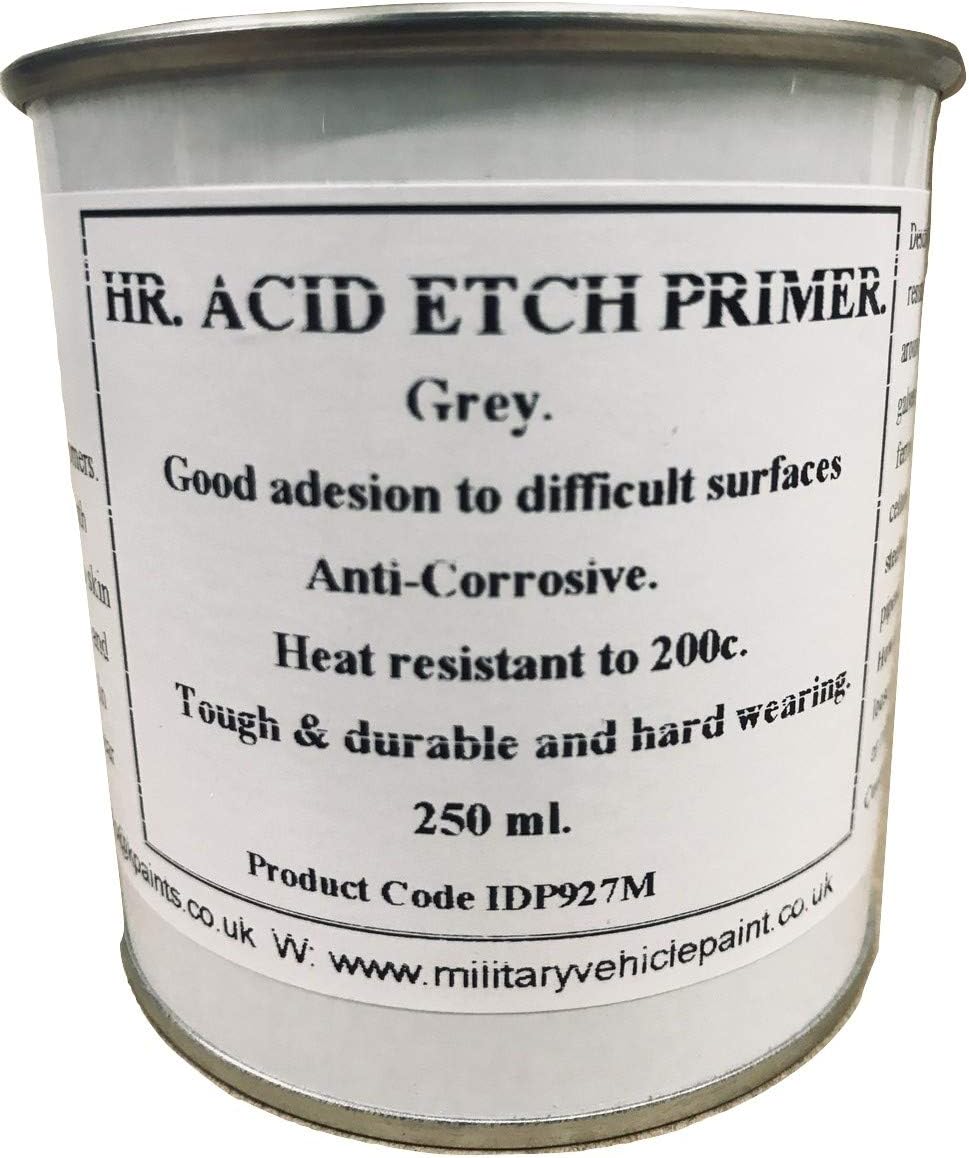 1 x 250ml Etch Primer Galvanised Steel Aluminium Metal