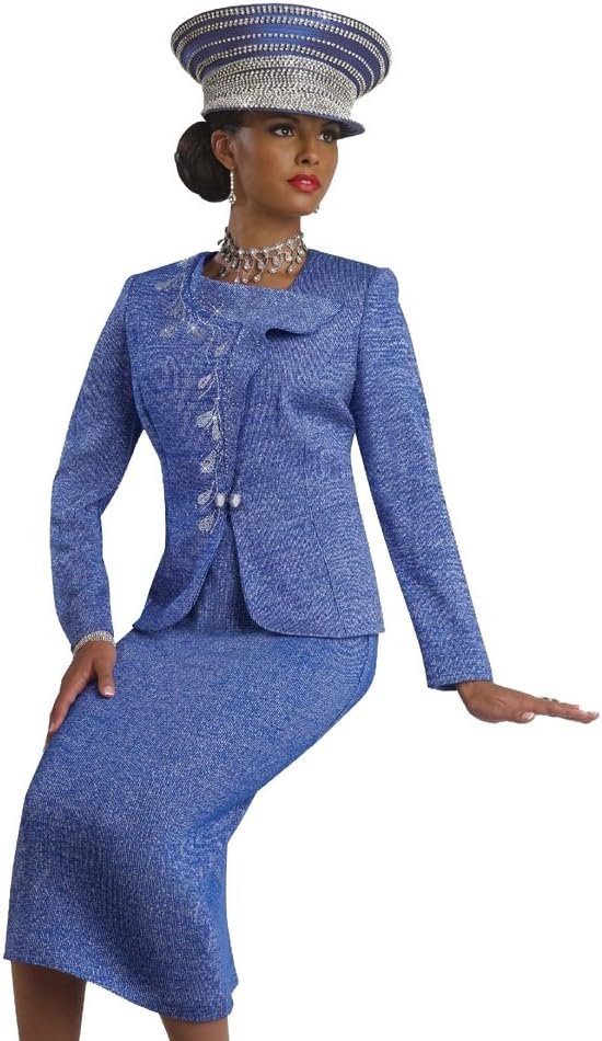 Donna Vinci Knit Suit Plus Size