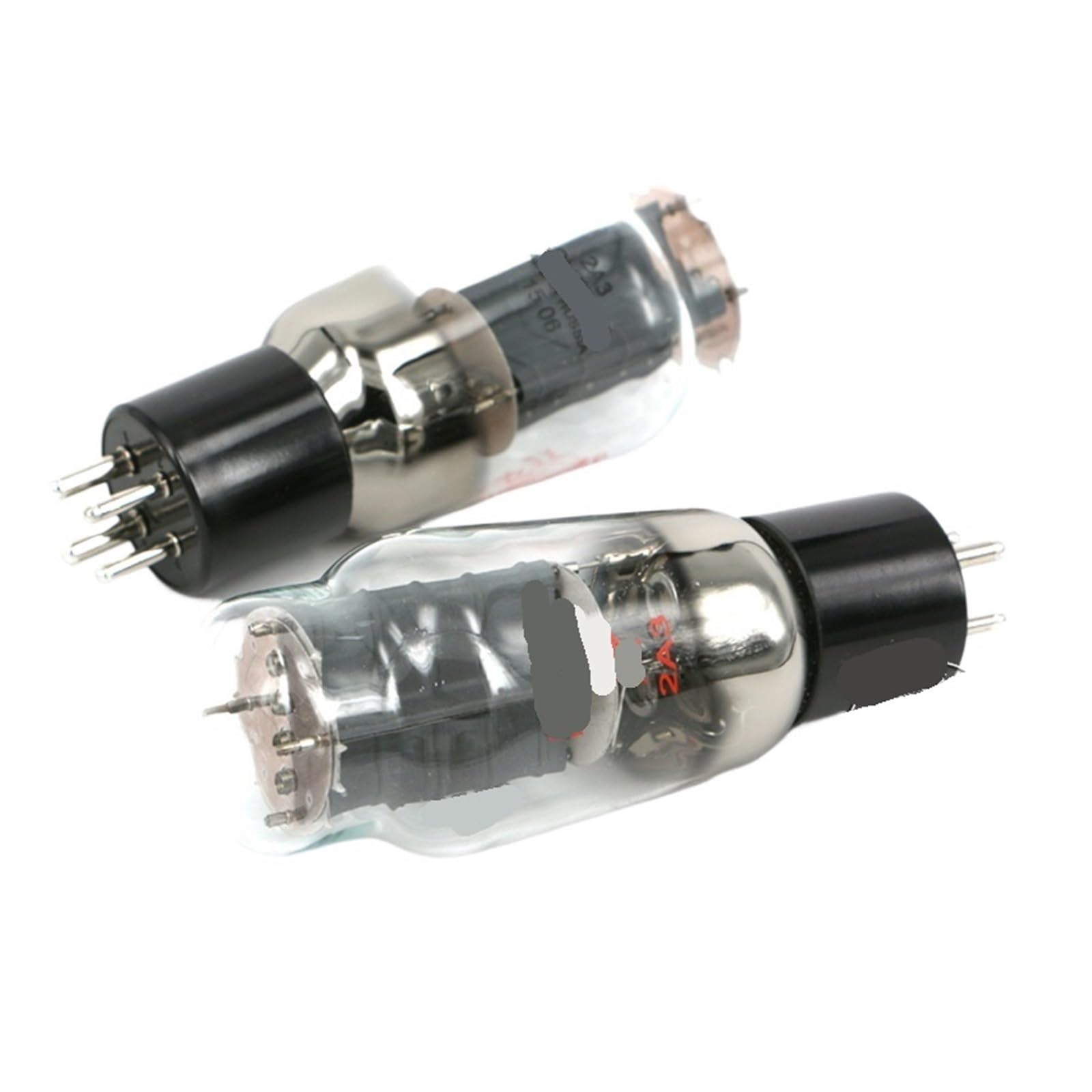 Tube à vide 2A3 de précision remplace 2A3C 2A3B pour amplificateur hifi - Paire appairée de 2 pièces