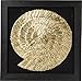 Produktbild Kare Design Deko Rahmen Golden Snail, moderne Wanddeko gold-schwarz, 3-d Bild, Dekobild, (H/B/T) 120x120x5cm