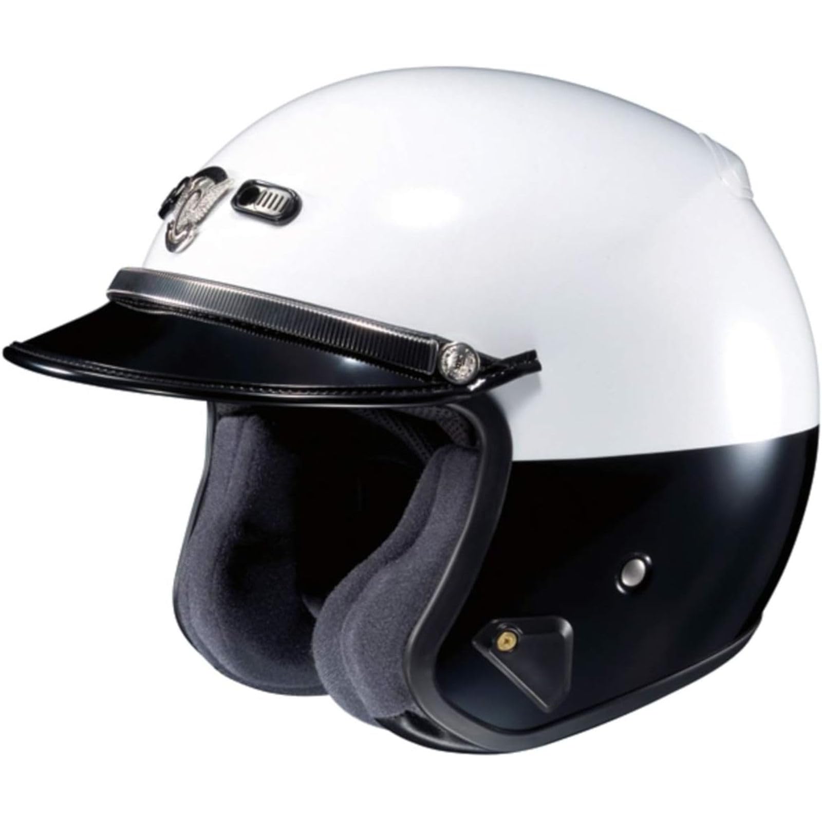 Amazon.com: Shoei RJ Platinum-LE Low Rise Police Helmet - Large