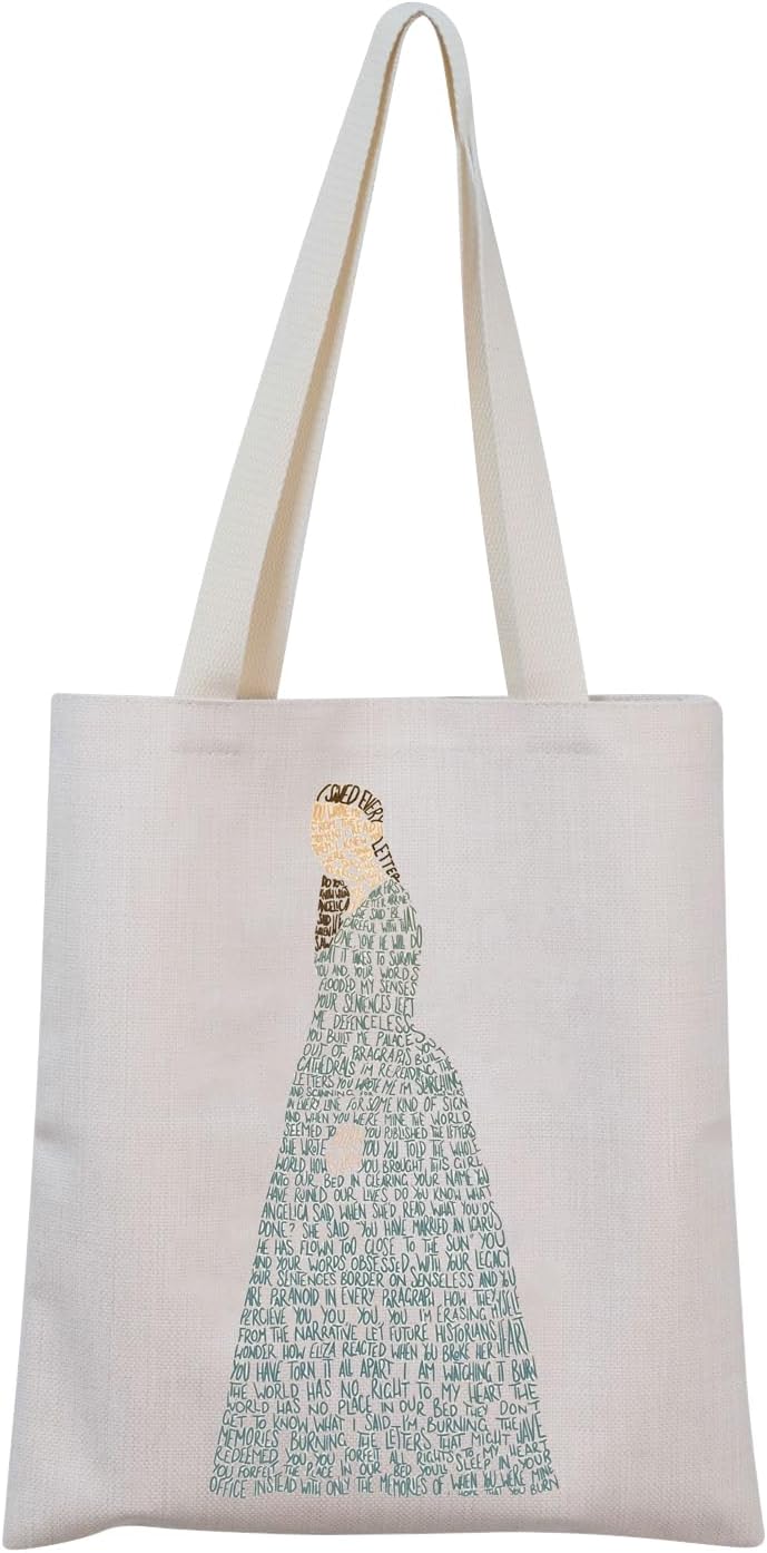 MNIGIUEliza Inspired Tote Gift Hamilton Merch Hamilton Broadway Musical Theater Gift for Hamilton Musical Lovers