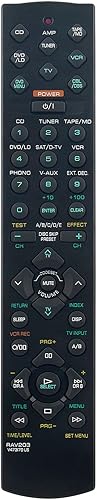 Allimity RAV203 V473170US - Remoto de repuesto compatible con receptor AV Yamaha Sistema de cine en casa RX-V496 HTR-5240 YHT-23 YHT-33 HTR-5240RDS Allimity RAV203 V473170US - Remoto de repuesto compatible con receptor AV Yamaha Sistema de cine en casa RX-V496 HTR-5240 YHT-23 YHT-33 HTR-5240RDS
