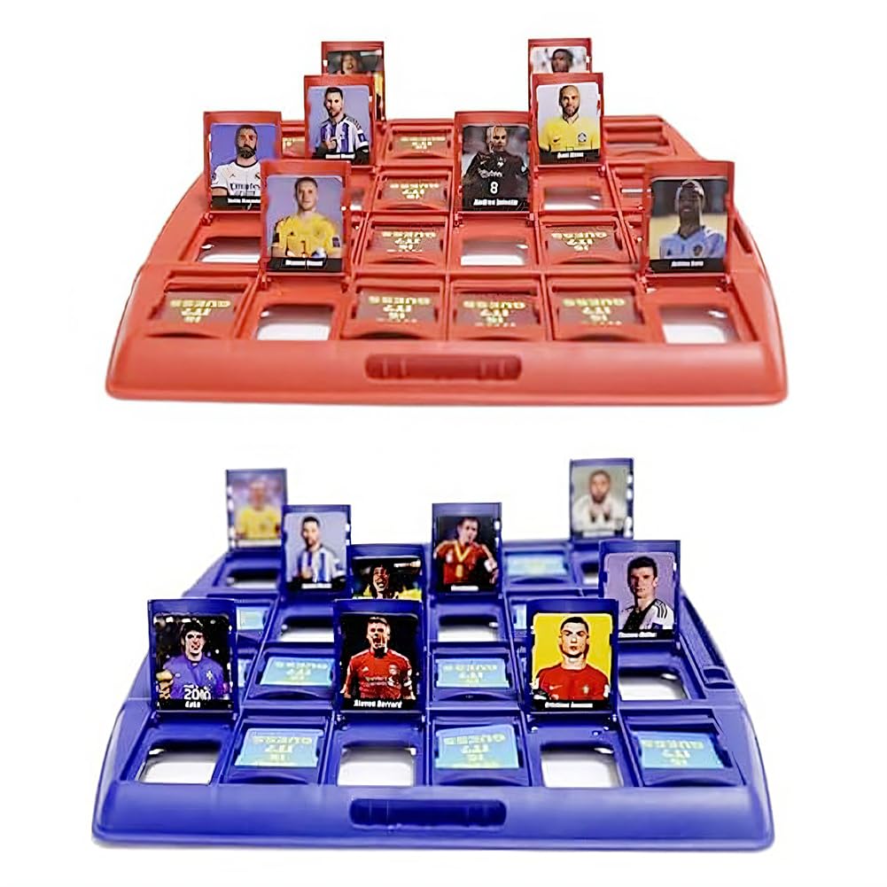 FELHPSP Board Game Guess Who World Cup Theme,Winning Moves