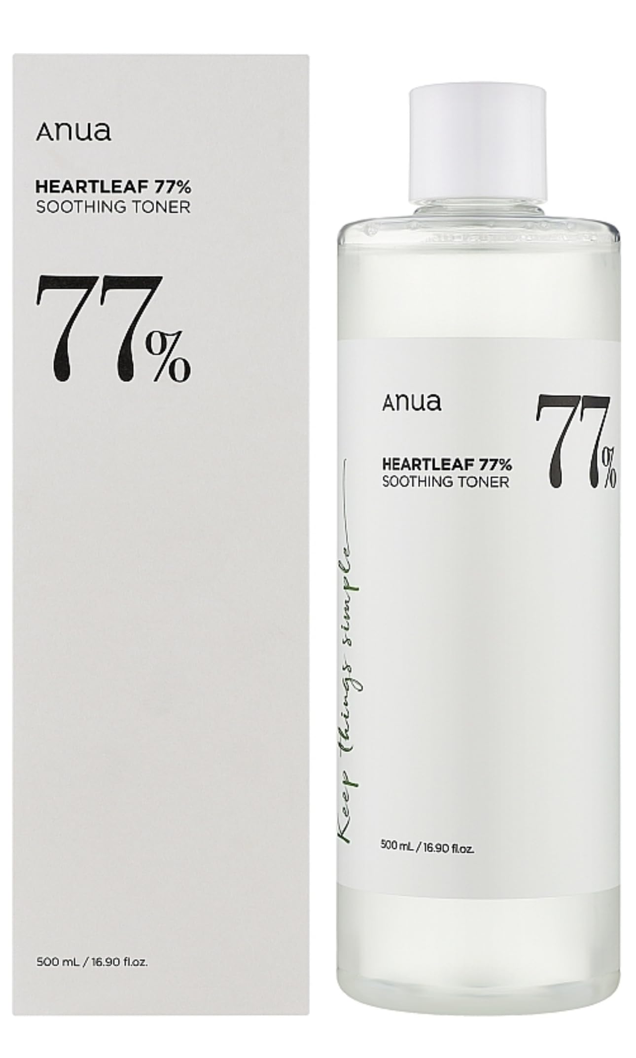 ANUA Heartleaf 77% Soothing Toner (500 ml)