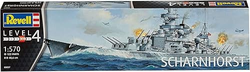 Miniatura 3 de Revell 05037 1 570 Scharnhorst Kit Modelo