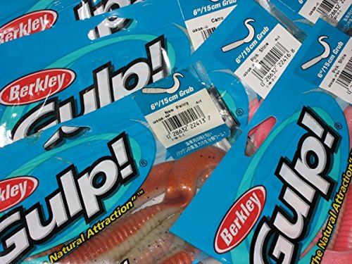 GAI LURE'S　GAI POP115パールレッド管理番号M0292 Gulp! Saltwater Grub Nuclear Chicken 6in | 15cm, Figure Skates