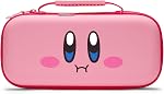 PowerA Protection Case for Nintendo Switch 2 - Kirby Mouthful, Officially Licensed, Protective Storage, Holds up to 9 Game Cards and 2 microSD Express Cards, Integrated Play Stand