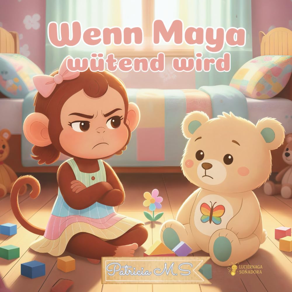 Wenn Maya wütend wird:: Eine warme Geschichte über große Gefühle, Ruhe und emotionale Entwicklung (Creciendo con Maya)