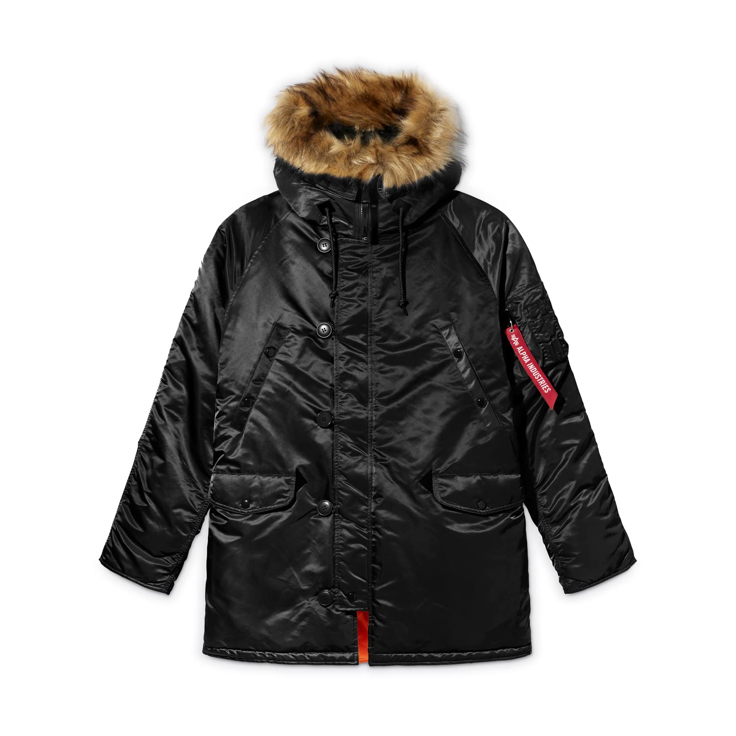 ALPHA INDUSTRIES N-3B パーカー XS ブラック 61yPgQrPC1L.jpg