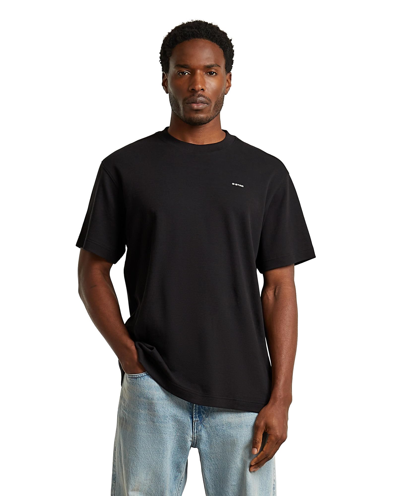 G-STAR Men's True Regular r t, Size: XL, Color Black