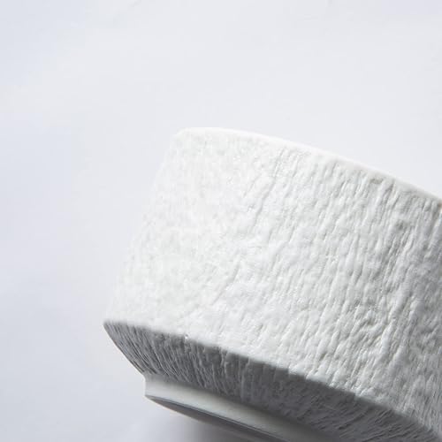 Miniatura 2 de JinGlory Rock Texture - Juego de té de café de cerámica en relieve, espresso capuchino, taza y platillo de cerámica novedosa para amigos, mujeres,