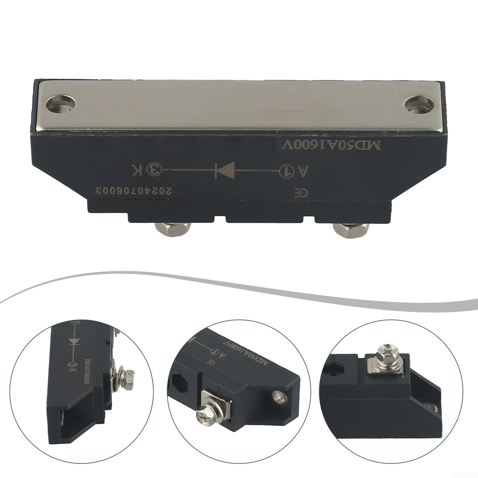 Diodo di ricarica antireverse solare fotovoltaico MD50A, MD100A, MD200A per una gestione efficiente dell'energia (MD50A)