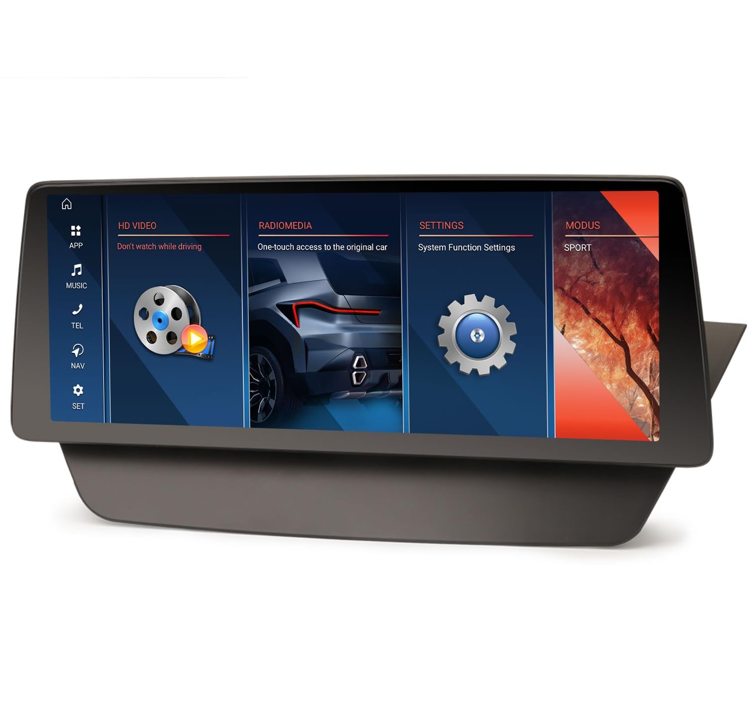 Erisin 12,3"8+128GB Android 16 Autoradio Carplay per BMW X1 E84 Sistema CIC | Snapdragon 668S 8-Core 2K IPS Schermo Wireless GPS Navigatore WiFi DAB+ Bluetooth 5.1 OEM Radio Canbus Idrive