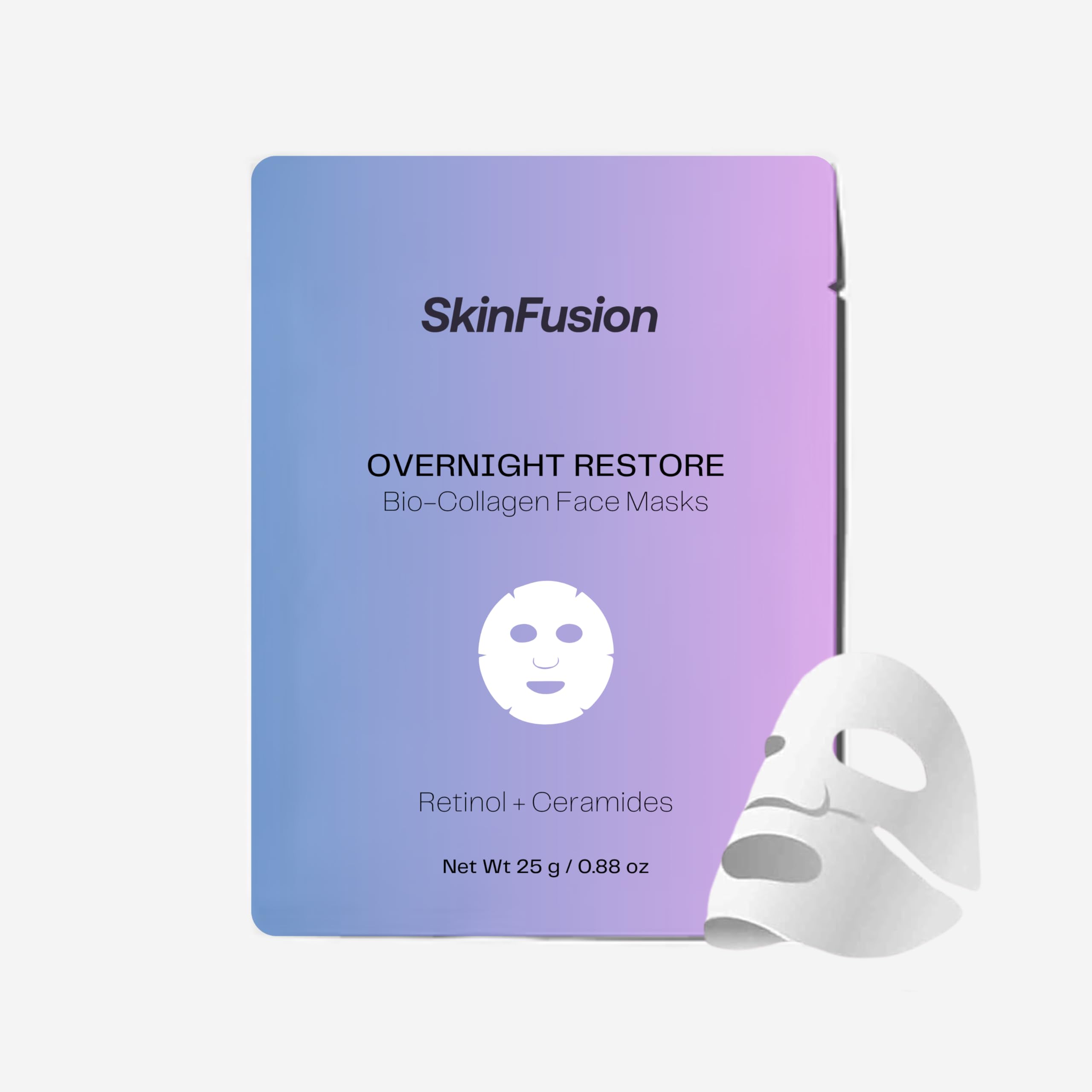 Biofusion Face Amazon.com : SkinFusion Bio-Collagen Sheet Face Masks (Overnight ...