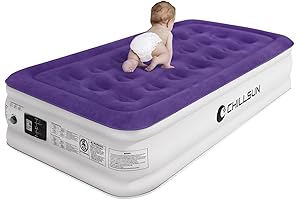 CHILLSUN Twin Air Mattress: Ultimate Comfort and Convenience, Self-Inflates in Just 3 Minutes