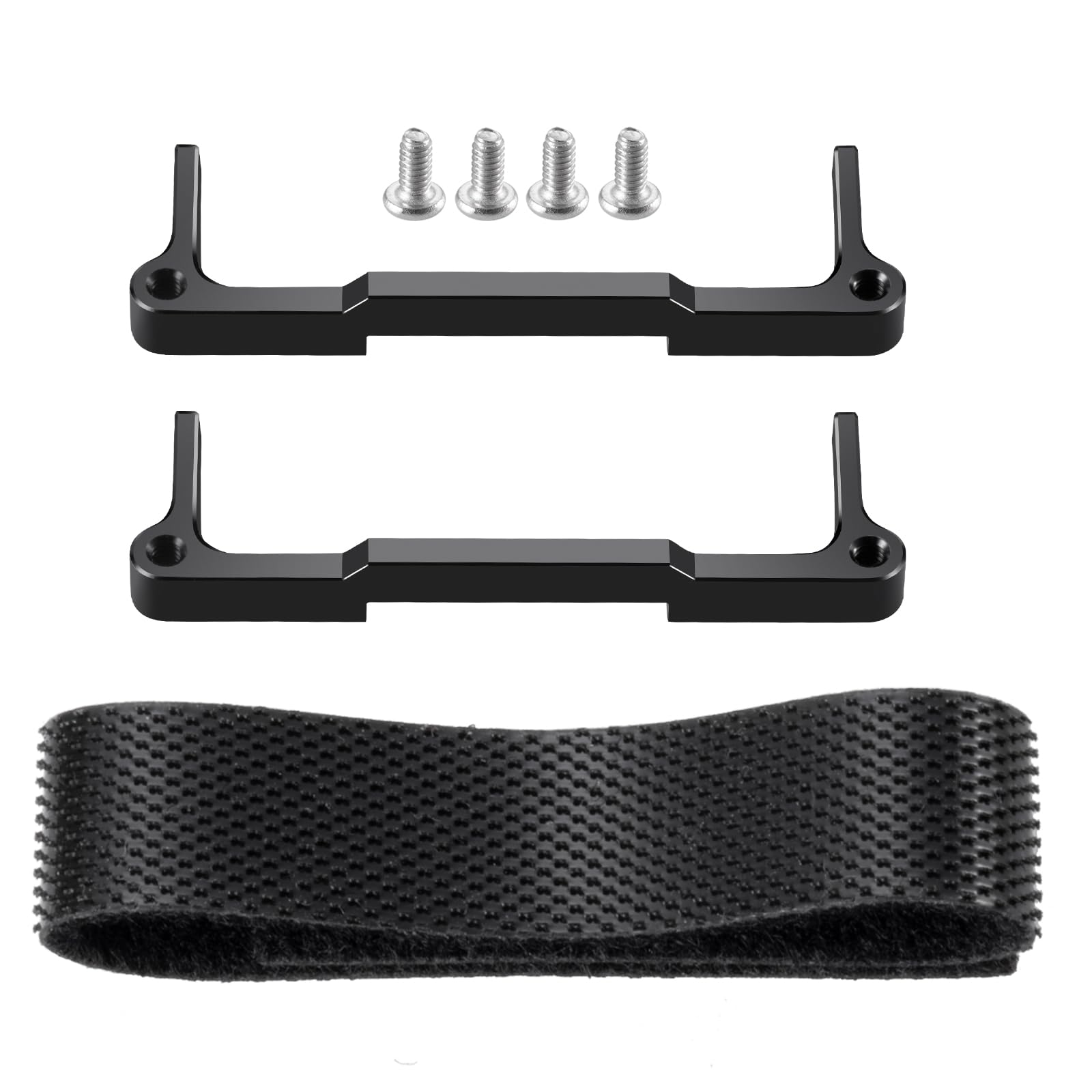 WEFEINO Aluminum Alloy RC Battery Fixing Mount Bracket Plate Upgrade Parts for Losi 1/24 Micro-B 2WD RC Car Buggy