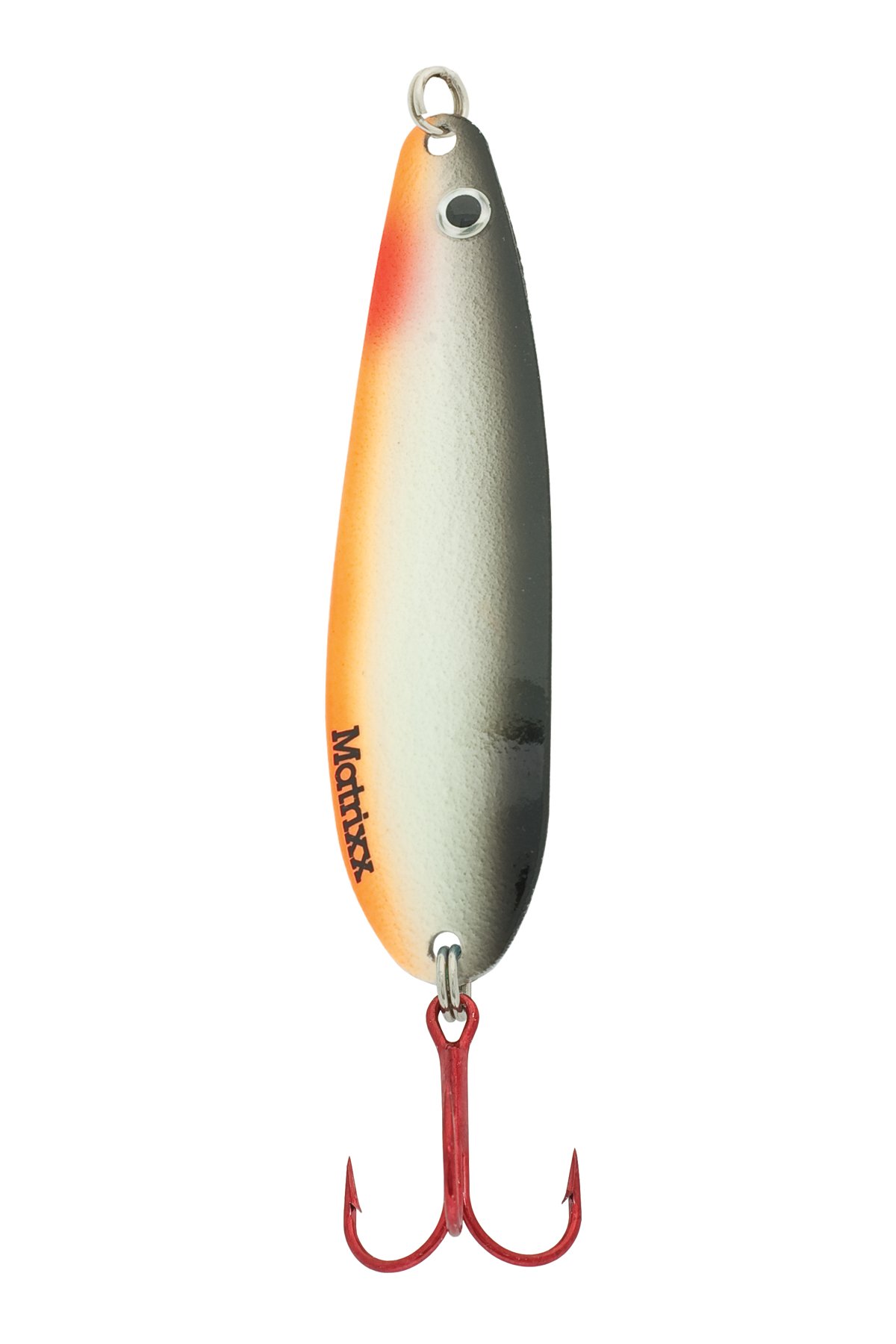 Blue Fox BFMX3BPO Matrixx Spoon 3-1/2", 1/2 oz, Black Pearl Orange