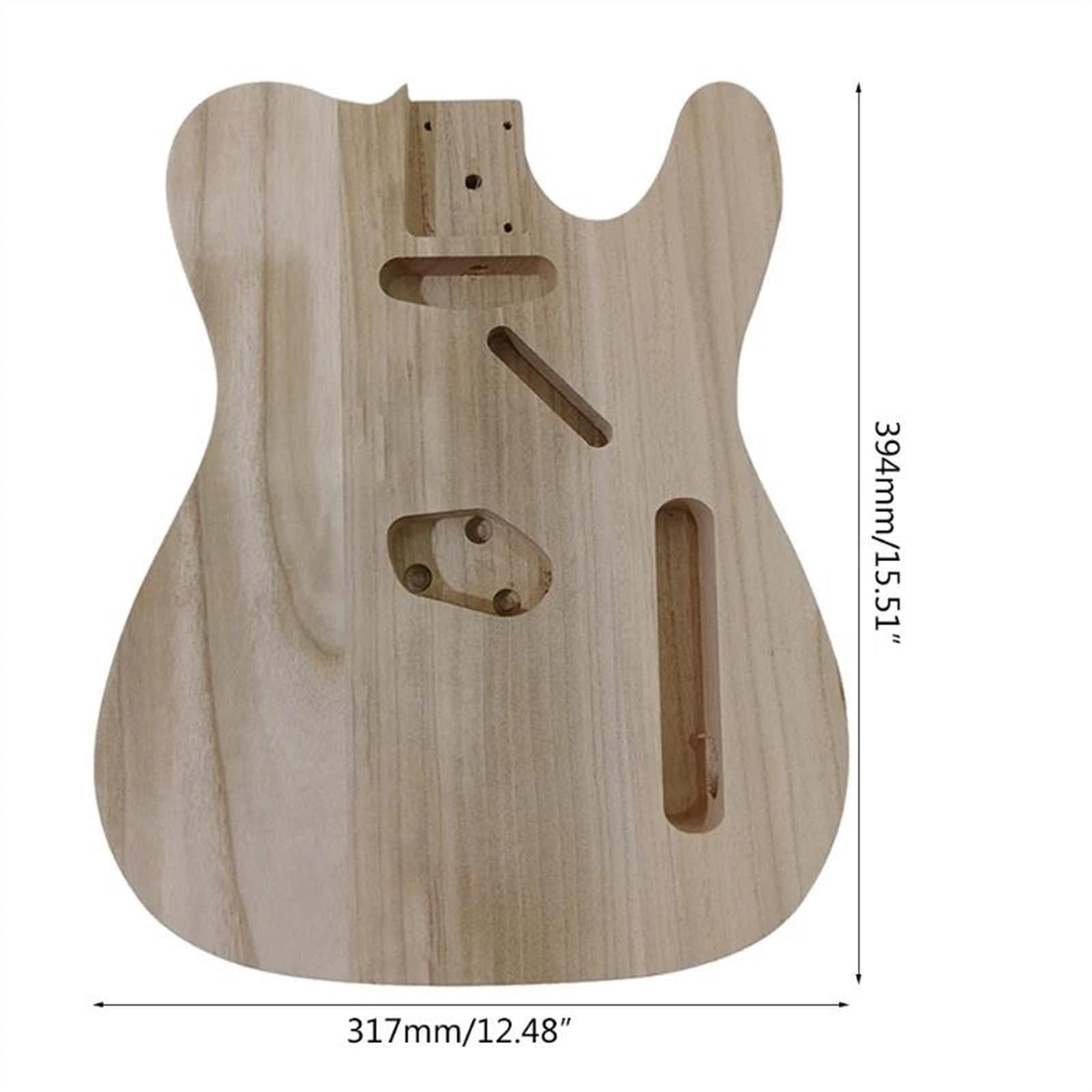 Zestaw Narzędzi Gitarowych 270C Ręcznie Wykonany Elektryczny Korpus Gitary Polerowane Drewno Typu T Akcesoria Do Gitary Basowej DIY