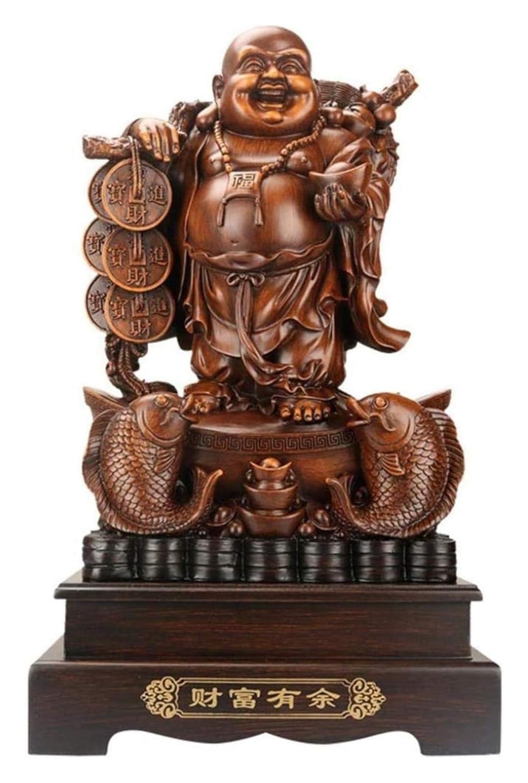 Shedie A Feng Shui Ornaments Laughing Buddh Bless Prosperity Nd Wealth Figurines(A)