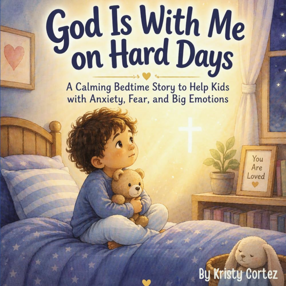God Is With Me on My Hard Days: A Calming Bedtime Story to Help Kids with Anxiety, Fear, and Big Emotions