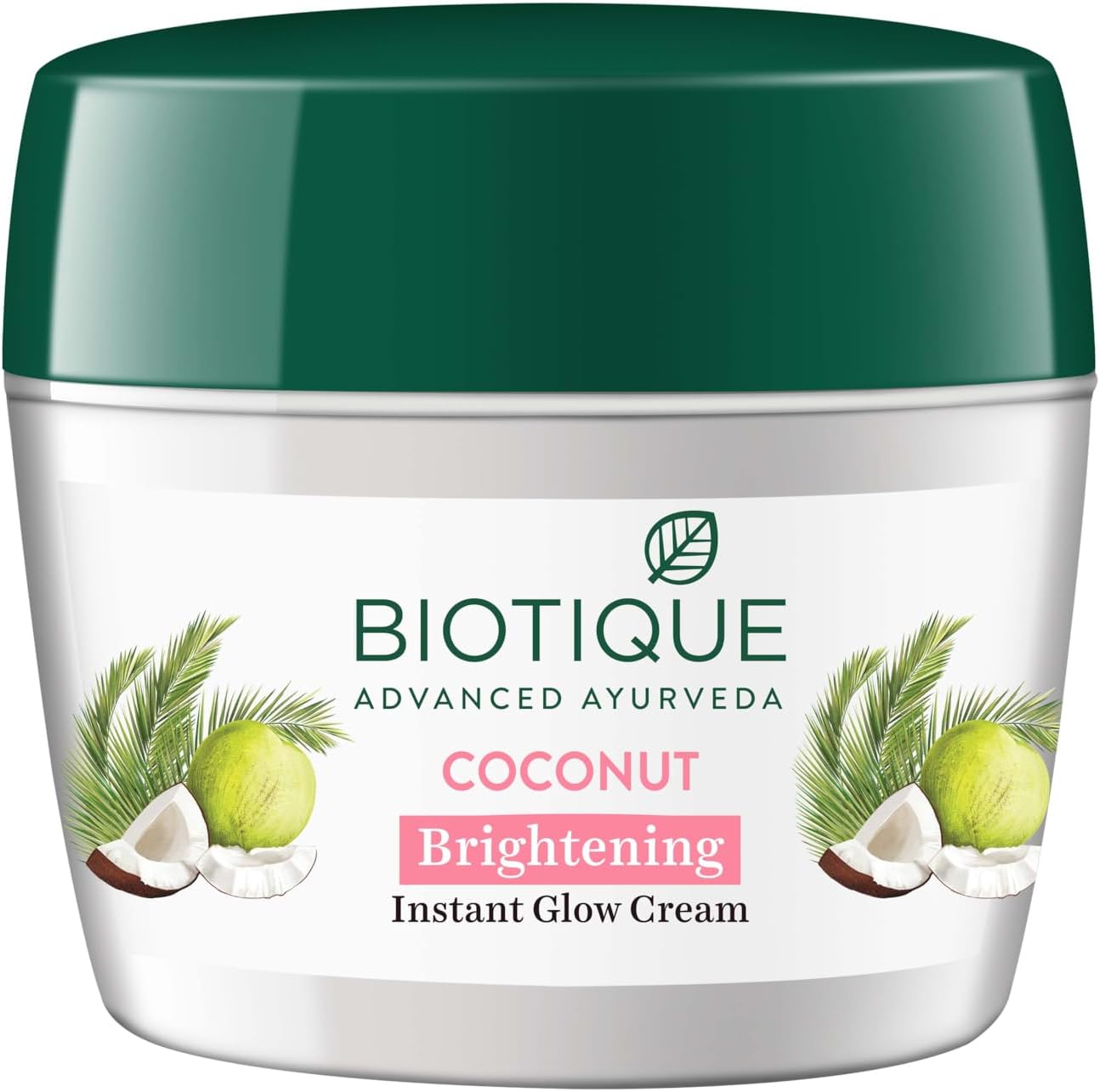 Biotique Bio Coconut Whitening And Brightening Cream For All Skin Types, 175G