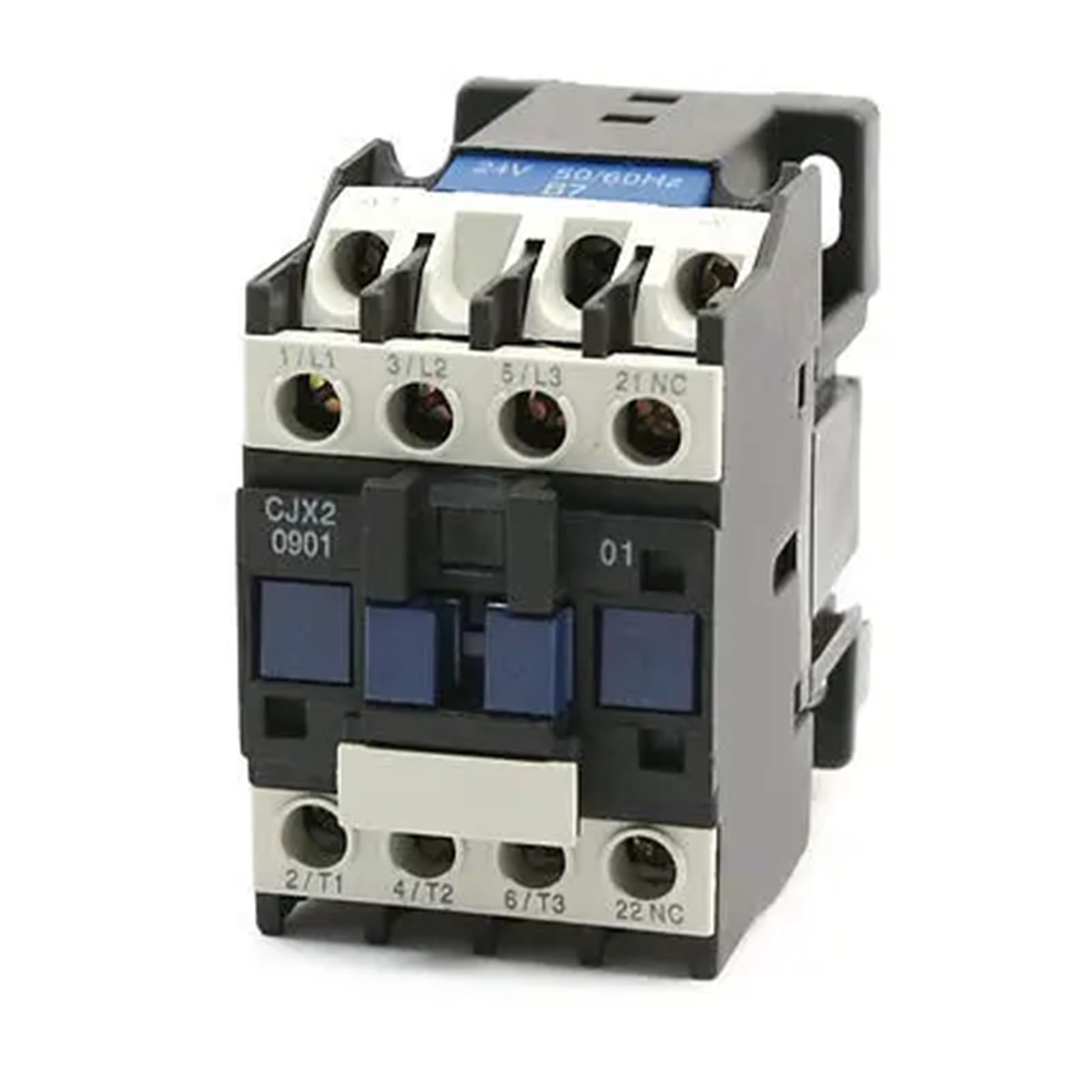 Contactor de CA Normalmente Cerrado trifásico trifásico Voltaje de Bobina CJX2-0901 24V 50/60Hz