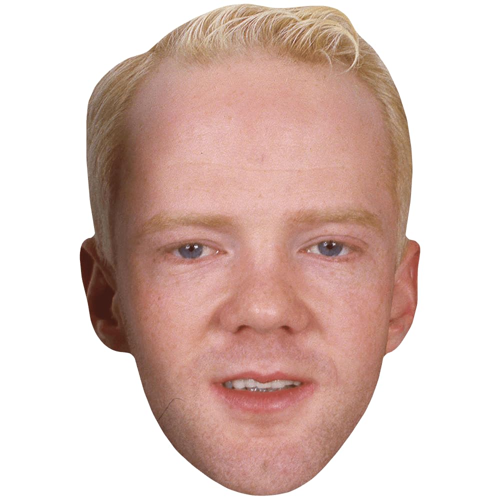 Jimmy Somerville (Young) Celebrity Mask, Flat Card Face, Fancy Dress Mask