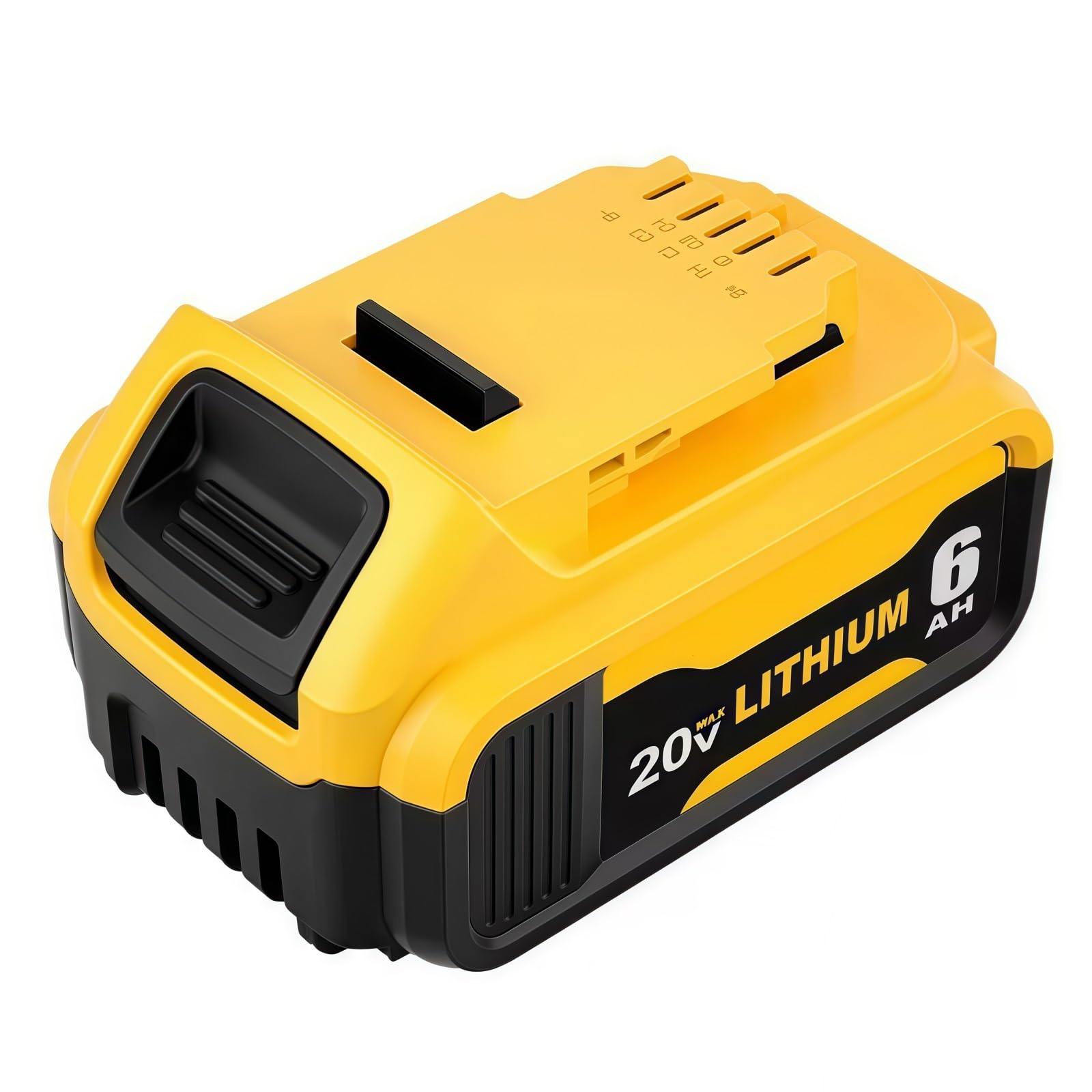 Kosiarka elektryczna z wiertarką. Akumulator litowy o dużej mocy 6000 mAh DCB203 20 V. Kompatybilny z Dewalt. DCB206 DCB204.(6000mAh)