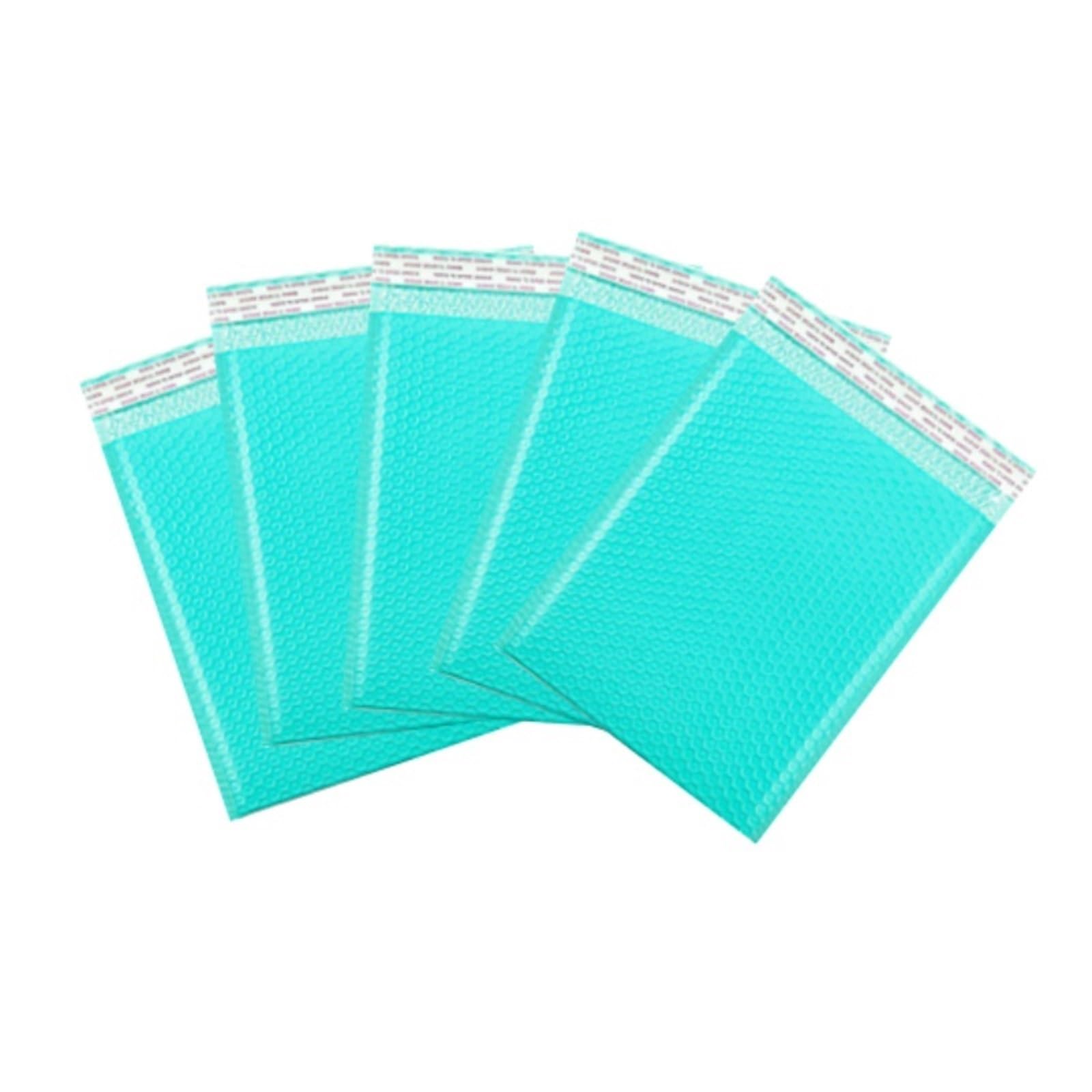 Buste imbottite autosigillanti, Buste imbottite autosigillanti con bolle d'aria, 50 pezzi, multicolore, diverse misure(Mint Green,18 * 23cm)