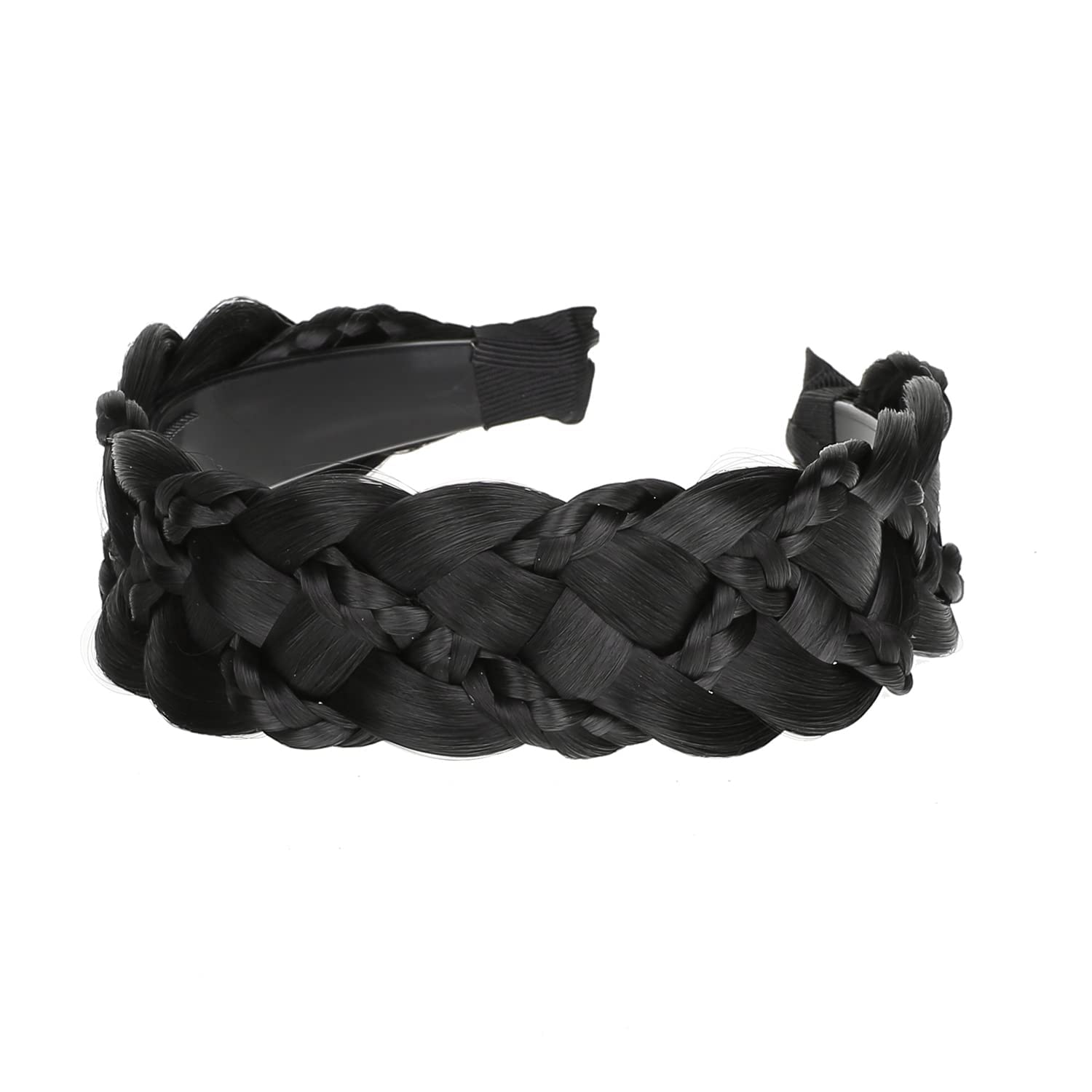 See full amazon price history chart for APSAMBR-5 BLACK Strands Headband Synthetic Hair Plaited Headband Braid Braided With Teeth Hair Band Accessories for Women Girl APSAMBR-5 BLACK Strands Headband Synthetic Hair Plaited Headband Braid Braided With Teeth Hair Band Accessories for Women Girl (B0BX48NMVT) Amazon Price History, Amazon Price Tracker